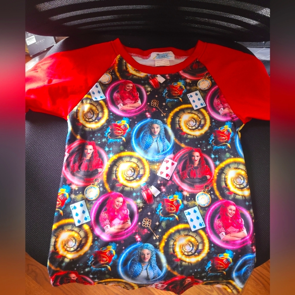 Disney's RISE OF RED raglan T-Shirt